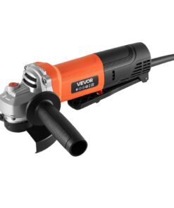 VEVOR 114.3mm Electric Angle Grinder, 1000W, 12000RPM, Adjustable Guard, 2m Cord, for Metal Cutting & Grinding (Disc Not Included)