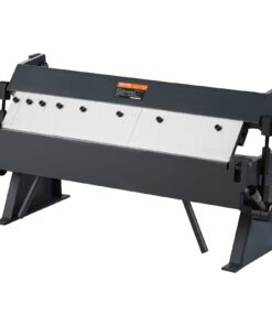 VEVOR 610mm Box and Pan Brake, 0–135° Sheet Metal Bender, 20 Ga Steel/14 Ga Aluminum, 5 Fingers, Portable Bench Tool