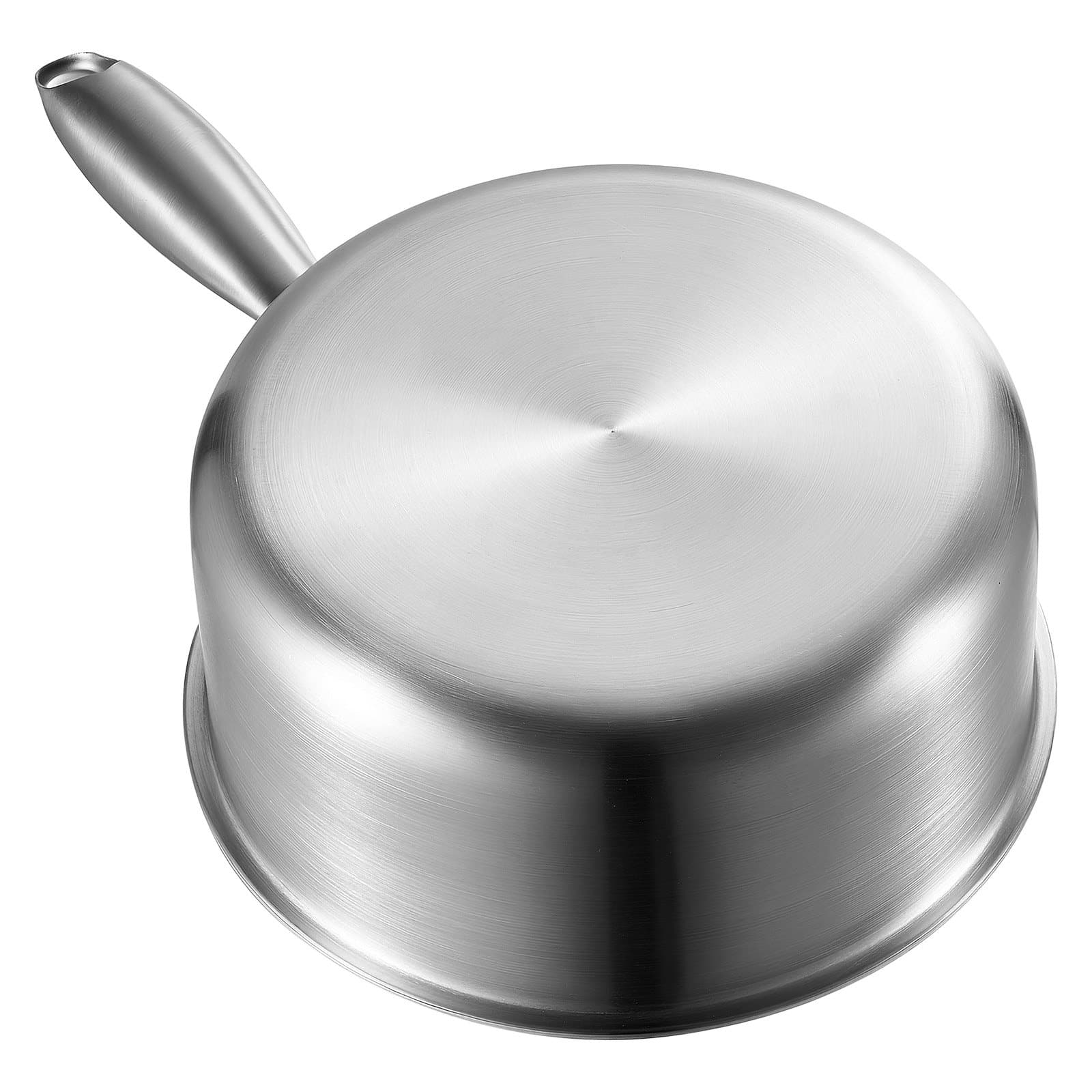 VEVOR 1.4L Stainless Steel Saucepan with Glass Lid, Nonstick Tri-Ply Pot for Induction, Oven & Dishwasher Safe — изображение 12