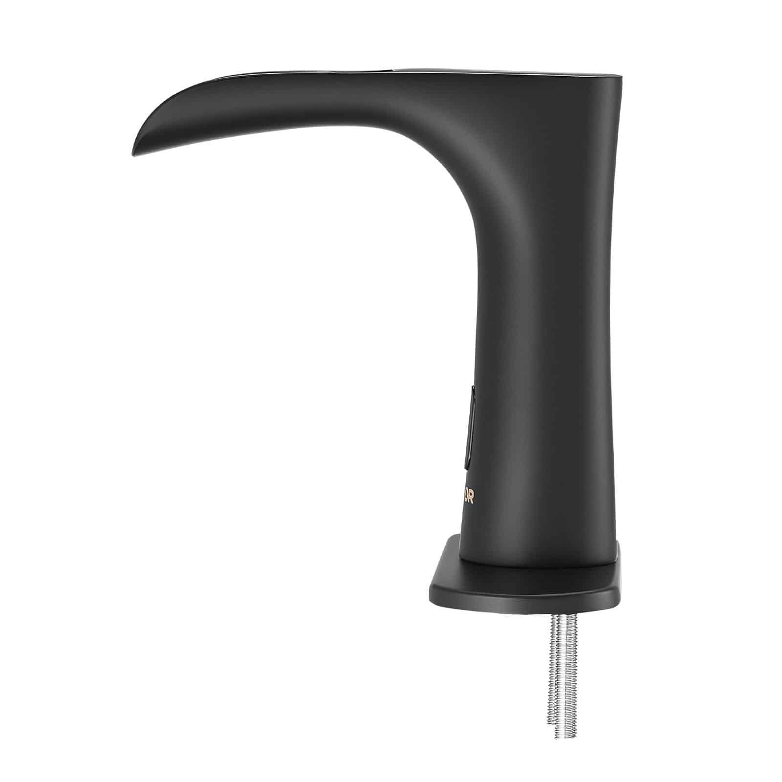VEVOR Touchless Matte Black Bathroom Faucet, Automatic Sensor Tap with Hot/Cold Mixing Valve, Fits 9.5 mm Pipe - Зображення 10