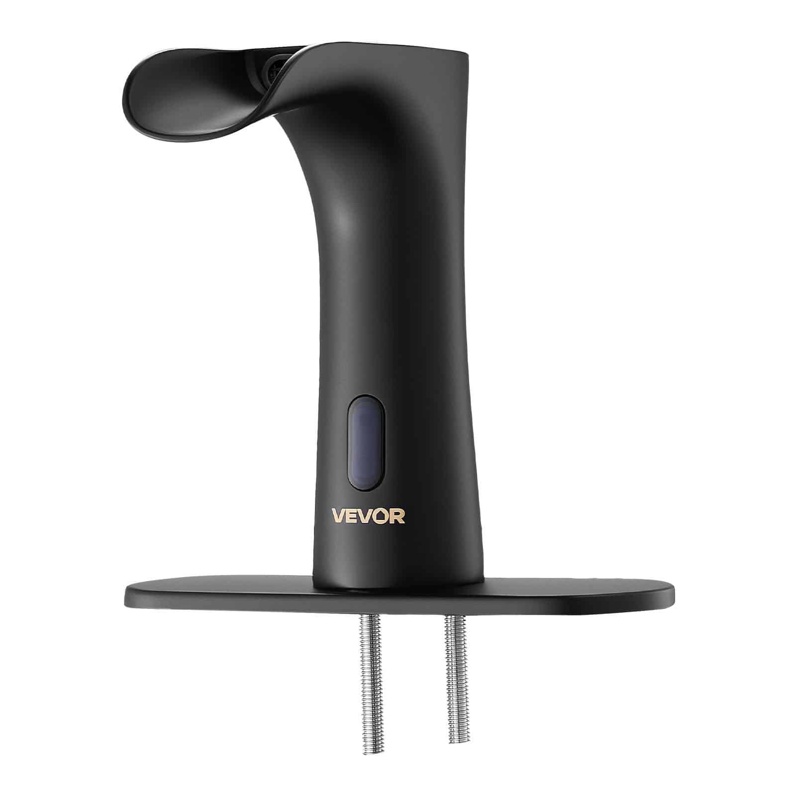 VEVOR Touchless Matte Black Bathroom Faucet, Automatic Sensor Tap with Hot/Cold Mixing Valve, Fits 9.5 mm Pipe - Зображення 11