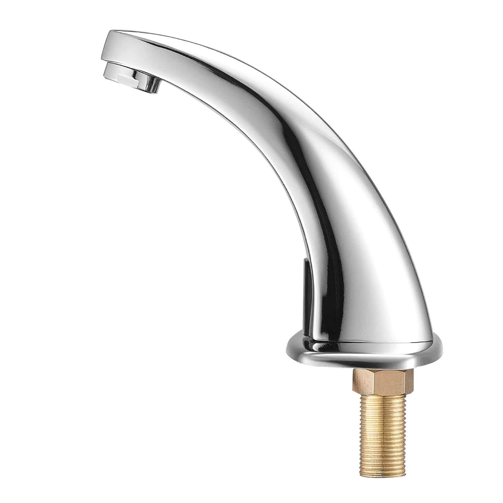 VEVOR Touchless Bathroom Faucet Chrome, Automatic Sensor, Hot/Cold Water, Battery Operated, Fits Ø9.5mm Pipe, Commercial Use - Зображення 10