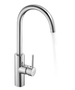 VEVOR bezkontakta izlietnes jaucējkrāns, automātisks sensors, karstā/aukstā ūdens maisītājs, hromēts, 9.5 mm caurulei