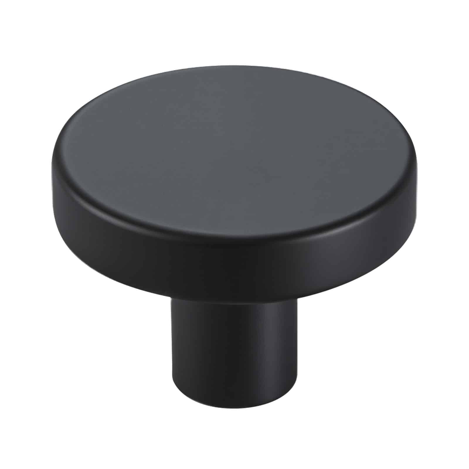 VEVOR 10-Pack Black Zinc Alloy Cabinet Knobs, 32 mm Solid Mushroom Drawer Pulls with Screws for Kitchen, Bathroom & Closets – Paveikslėlis 11