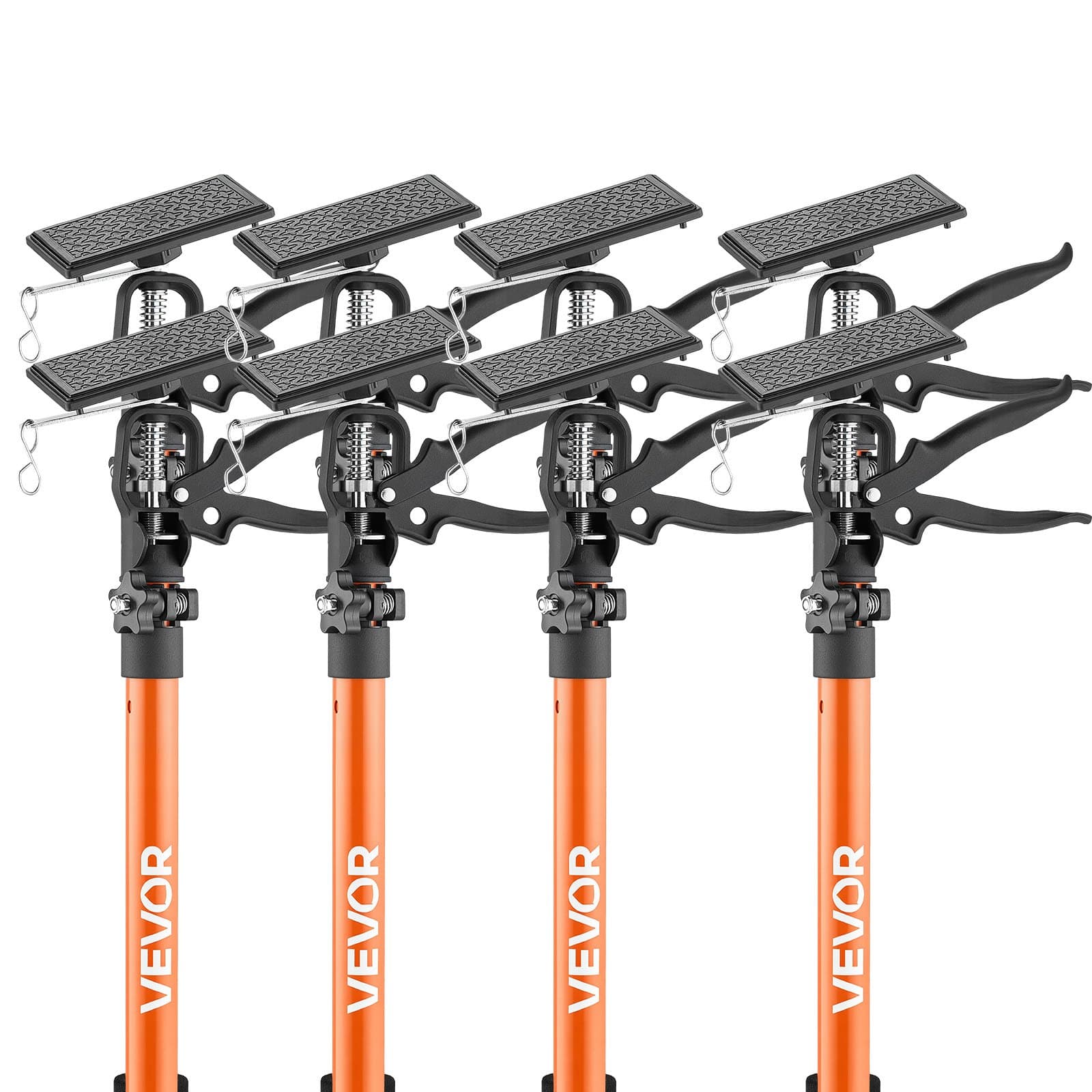 VEVOR 8-Pack Telescopic Cabinet Support Poles, 116–290 cm, 70 kg Load, Adjustable Jack for Cabinets, Drywall & Cargo - Image 12
