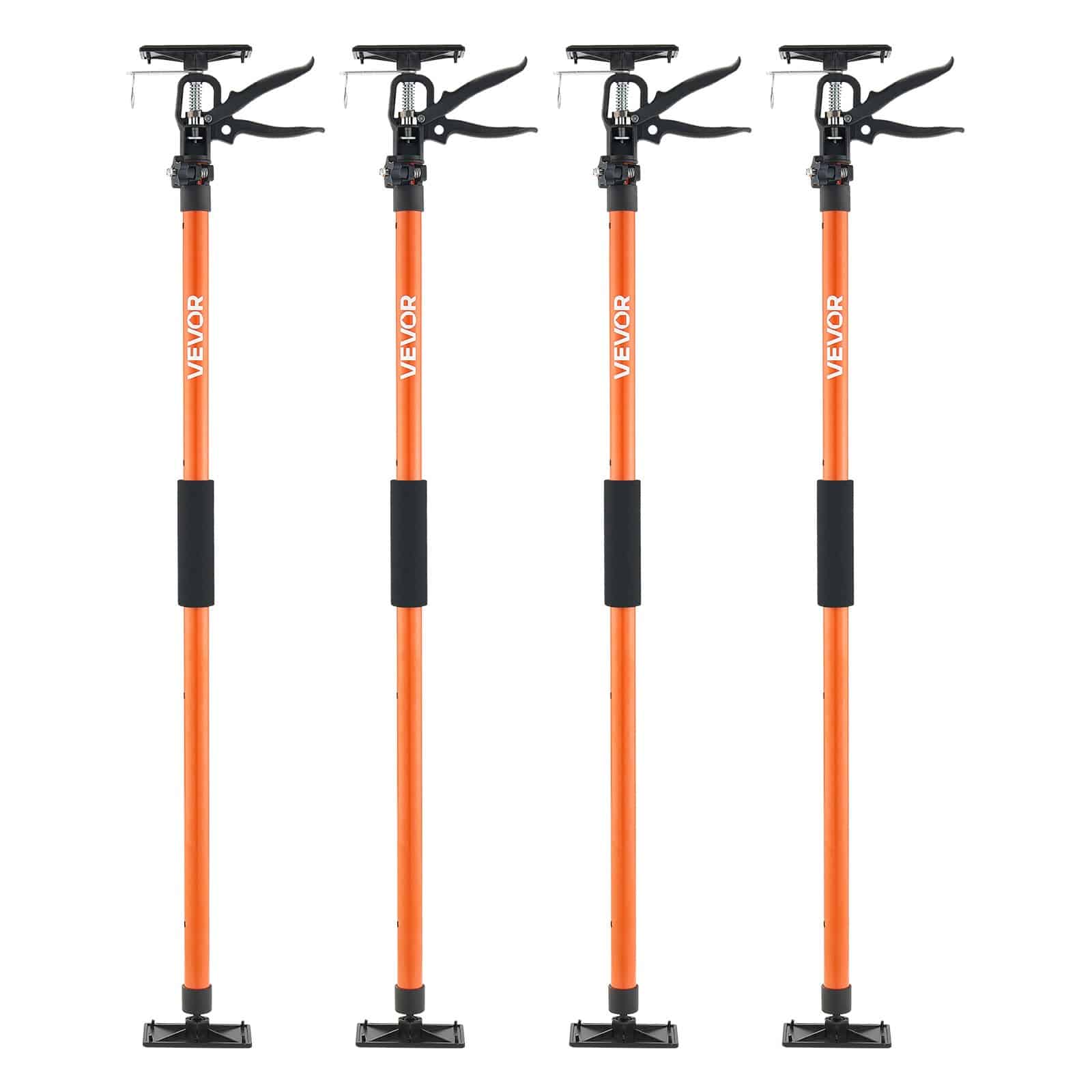 VEVOR 4-Pack Adjustable Cabinet Support Poles, 116–290 cm Steel Telescopic Jacks, 70 kg Load, for Drywall & Cabinets Install - Image 11