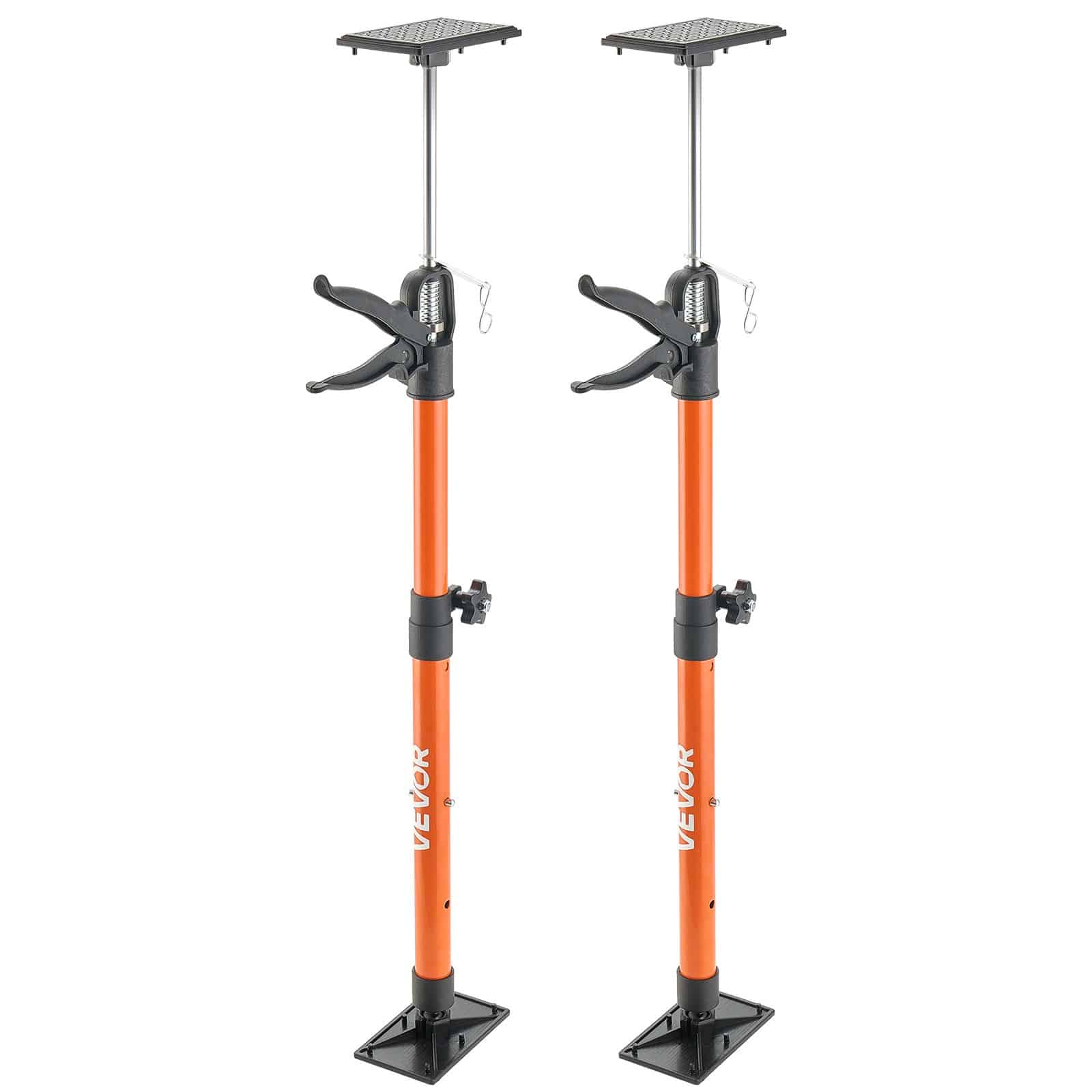 VEVOR Adjustable Cabinet Jack Support Poles 2-Pack, 54–155 cm, 70 kg Load, Telescopic Rods for Cabinets & Drywall Installation - Image 9