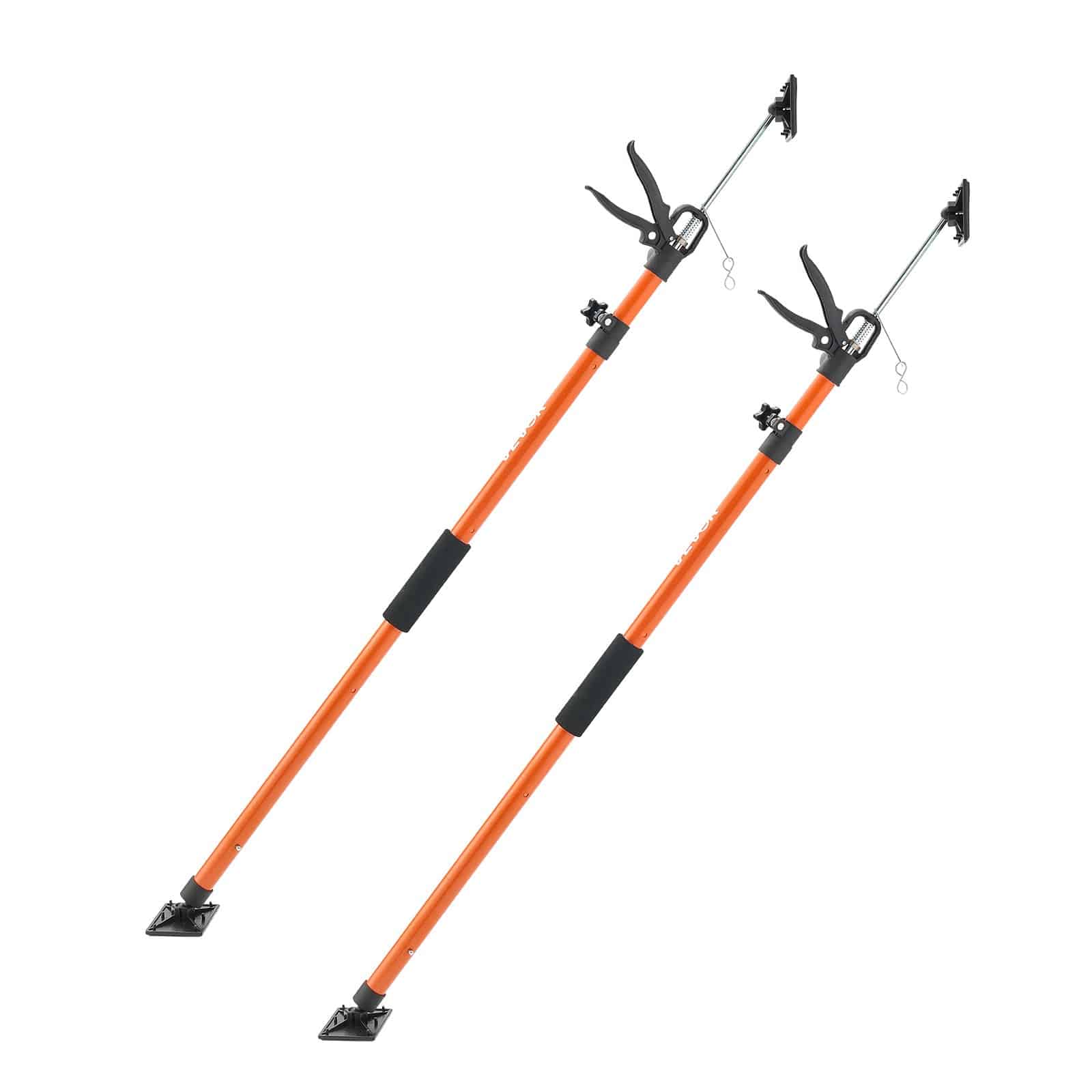 VEVOR Adjustable Cabinet Jack Support Poles 2-Pack, 116–290 cm, 70 kg Load, Telescopic Rods for Drywall & Cabinet Installation - Image 10