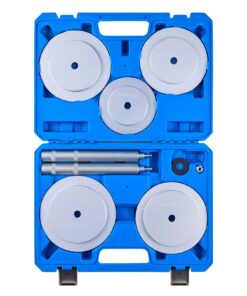 VEVOR 7-Piece Bearing Race and Seal Driver Kit with 5 Bushings, Heavy-Duty Removal & Installation Tool Set with Case