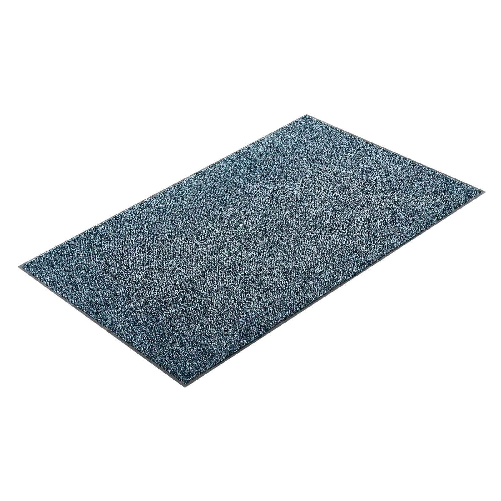 VEVOR Heavy Duty PVC Backed Front Door Mat 1829x1219mm, Indoor/Outdoor Washable Entry Rug, Slate Blue Commercial Carpet - Image 9