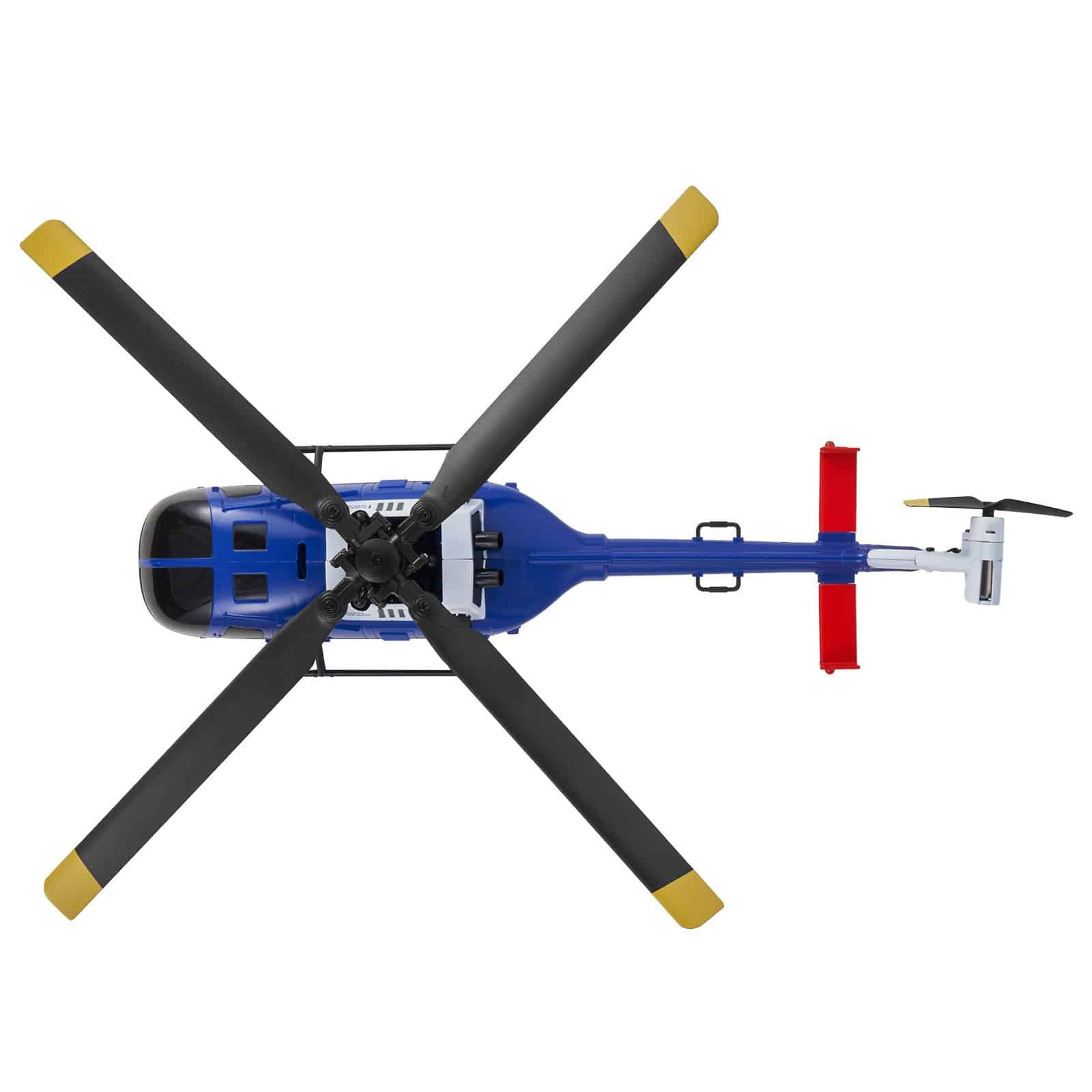 VEVOR 2.4GHz 4-Propeller RC Helicopter with LED, 6-Axis Gyro, One-Key Takeoff, Toy Plane for Beginners & Kids 8+ (Range 70m) — attēls 8