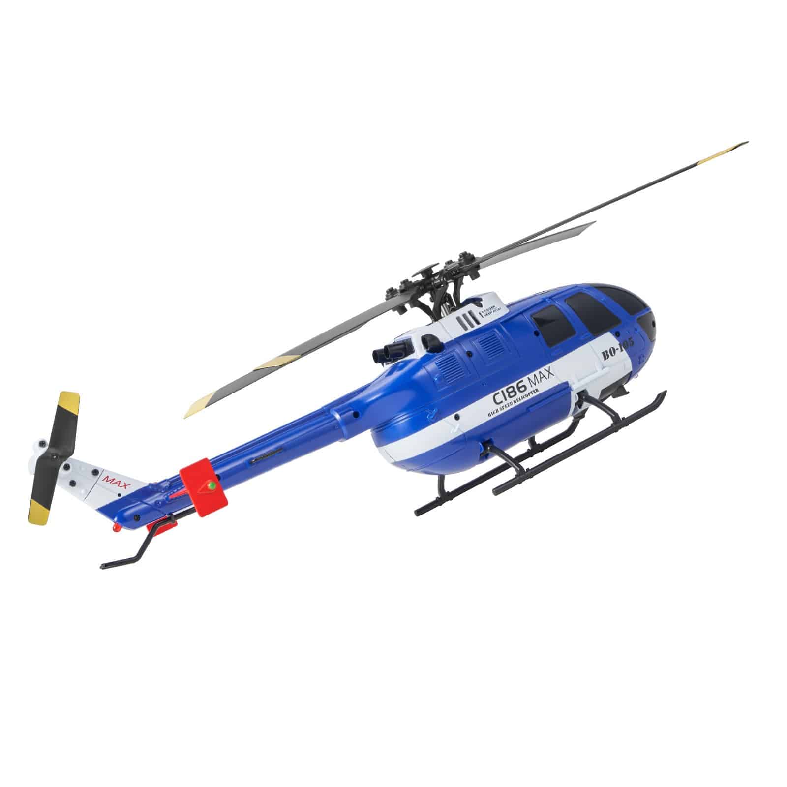 VEVOR 2.4GHz 4-Propeller RC Helicopter with LED, 6-Axis Gyro, One-Key Takeoff, Toy Plane for Beginners & Kids 8+ (Range 70m) — attēls 7