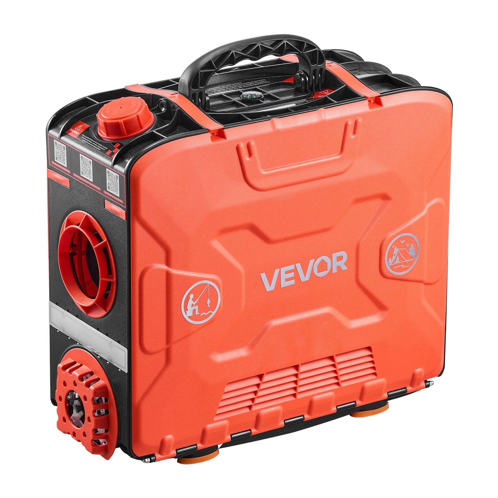 VEVOR 5–8kW 12V Diesel Air Heater with Bluetooth App, Remote & LCD, 4.5L Tank – Portable All-in-One for RVs, Vans, Campers, Garages — attēls 11