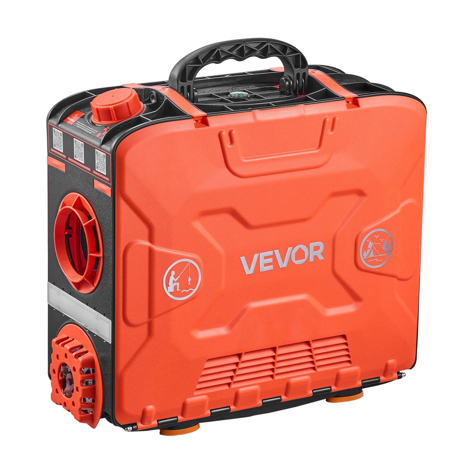 VEVOR 5–8kW 12V Diesel Air Heater with Bluetooth App, Remote & LCD, 4.5L Tank – Portable All-in-One for RVs, Vans, Campers, Garages — attēls 12