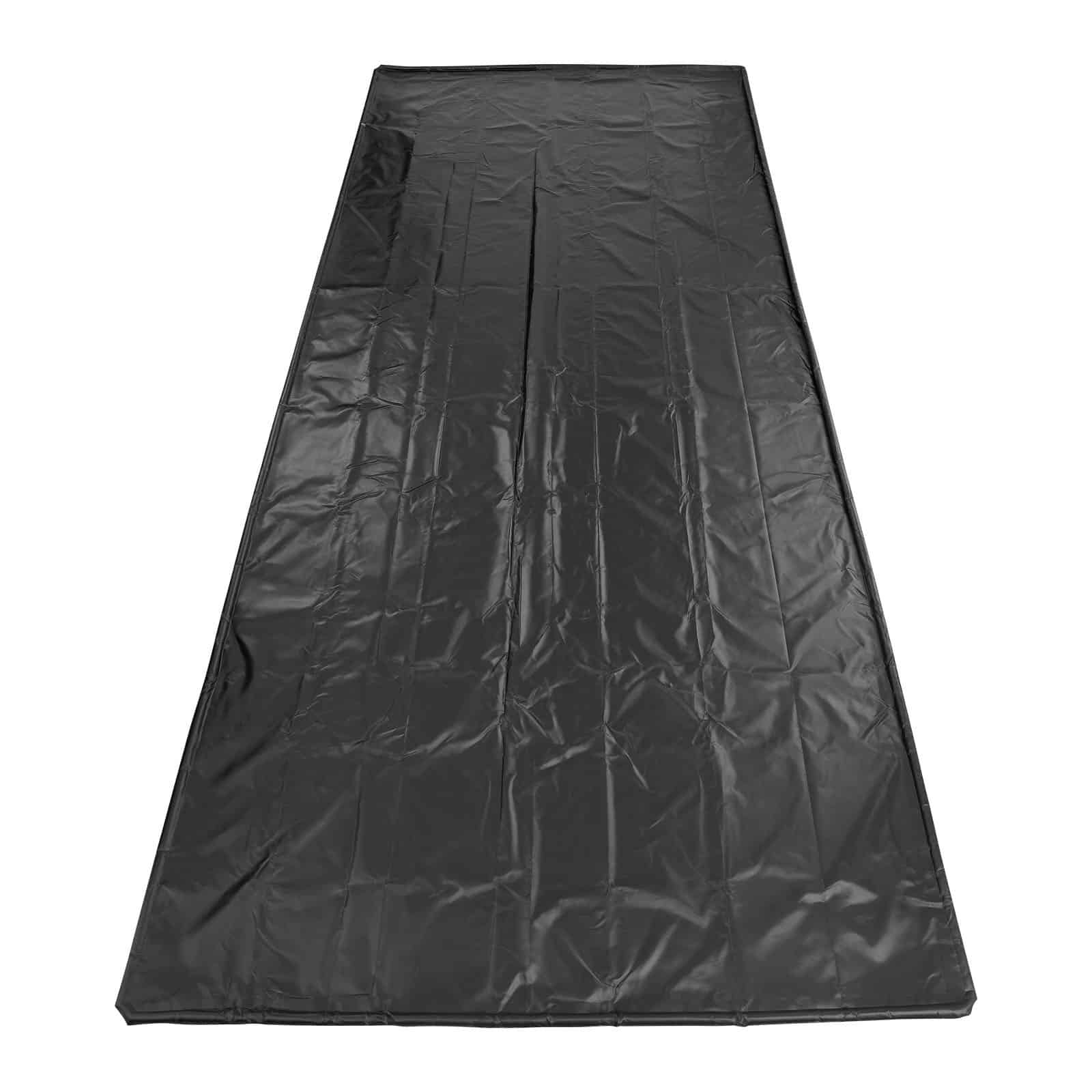 VEVOR 2.6x6.1 m PVC Garage Containment Mat with Squeegee, Waterproof Non-Slip Floor Protector for Cars, SUVs, Trucks, Black - Image 12
