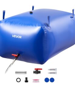 VEVOR 400L складана ємність для води – герметичний ПВХ бак для кемпінгу, автофургонів та надзвичайних ситуацій
