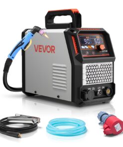 VEVOR 60A plazmas griezējs ar bezkontakta loka, digitālo displeju, 2T/4T, 400V 3 fāzes, līdz 24mm – rūpnieciskai lietošanai