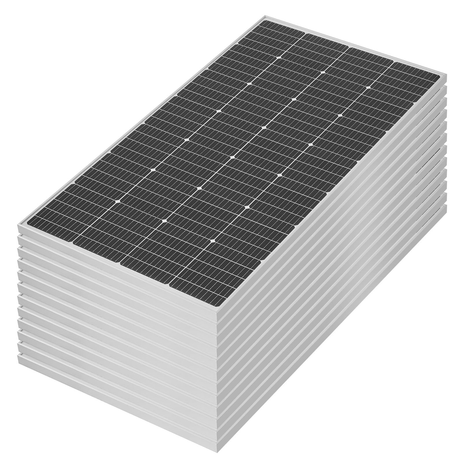 VEVOR 9600Wh Solar Power Kit 2400W 48V - 12x200W Monocrystalline Panels, 51.2V 100Ah LiFePO₄ Battery, 5000W Inverter - Зображення 11