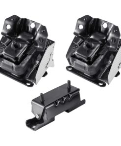 VEVOR Engine & Transmission Mount Kit (3pcs) for 2007–2013 Chevrolet Silverado 1500 5.3L V8, OE# A5365/A2638 Replacement