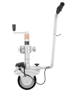 VEVOR Electric Trailer Dolly 2.5T, 380W 12V Motor, 7 m/min, 31–63 cm Height, 20.3 cm Tire, for Caravan & Boat Moving