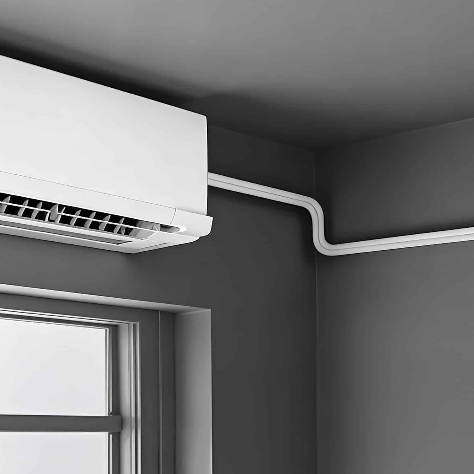 VEVOR 7.6m Mini Split AC Line Set, 9.5mm & 15.9mm Copper Tubing, Insulated Coil with Flared Nuts, Full HVAC Kit - Image 8