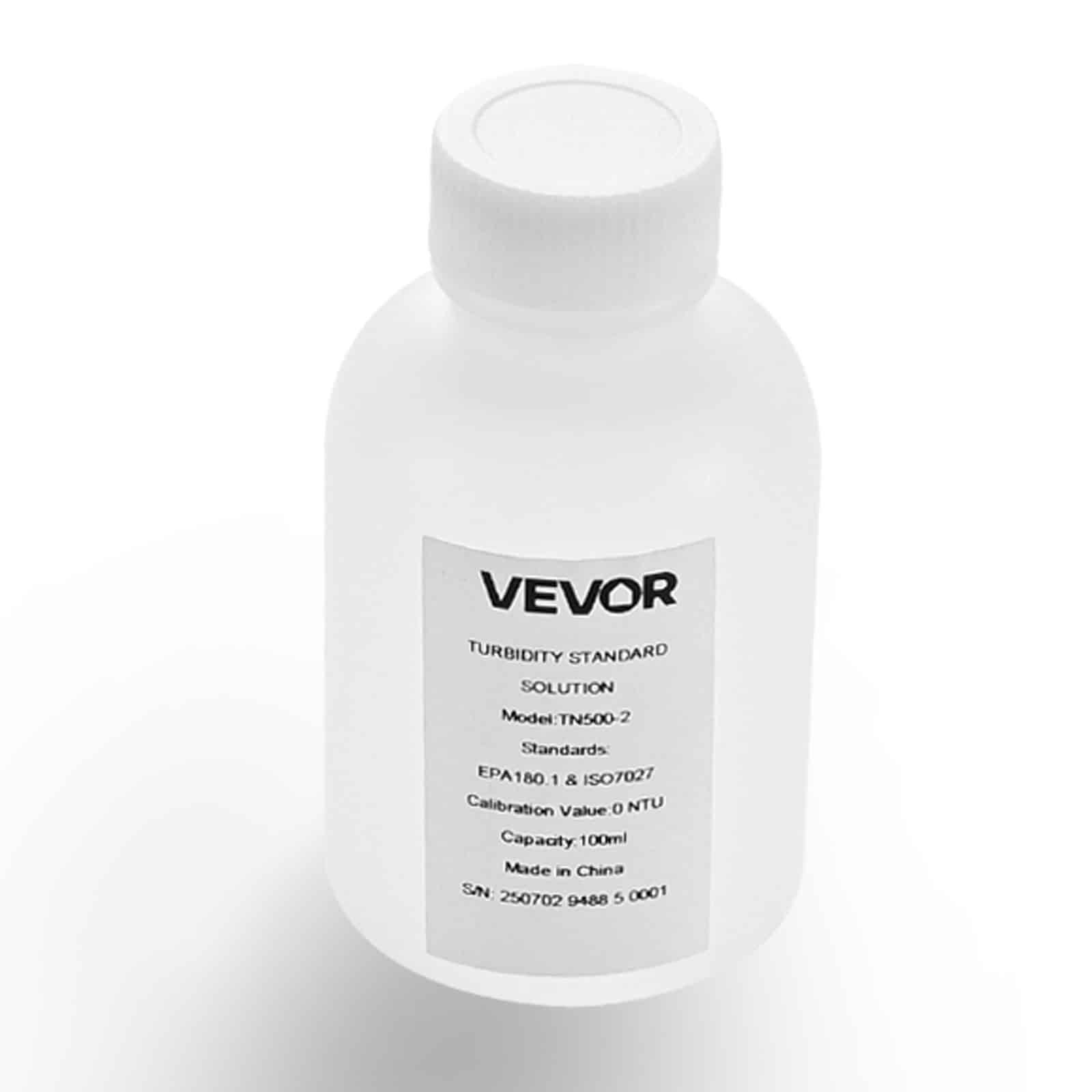 VEVOR 0 NTU Turbidity Calibration Solution, 100ml, EPA Approved, Zero-Drift, Lab-Grade Standard for Turbidity Meter Calibration — изображение 10
