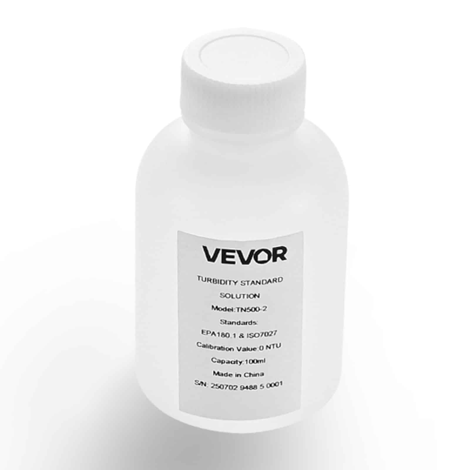 VEVOR 0 NTU Turbidity Calibration Solution, 100ml, EPA Approved, Zero-Drift, Lab-Grade Standard for Turbidity Meter Calibration — изображение 11