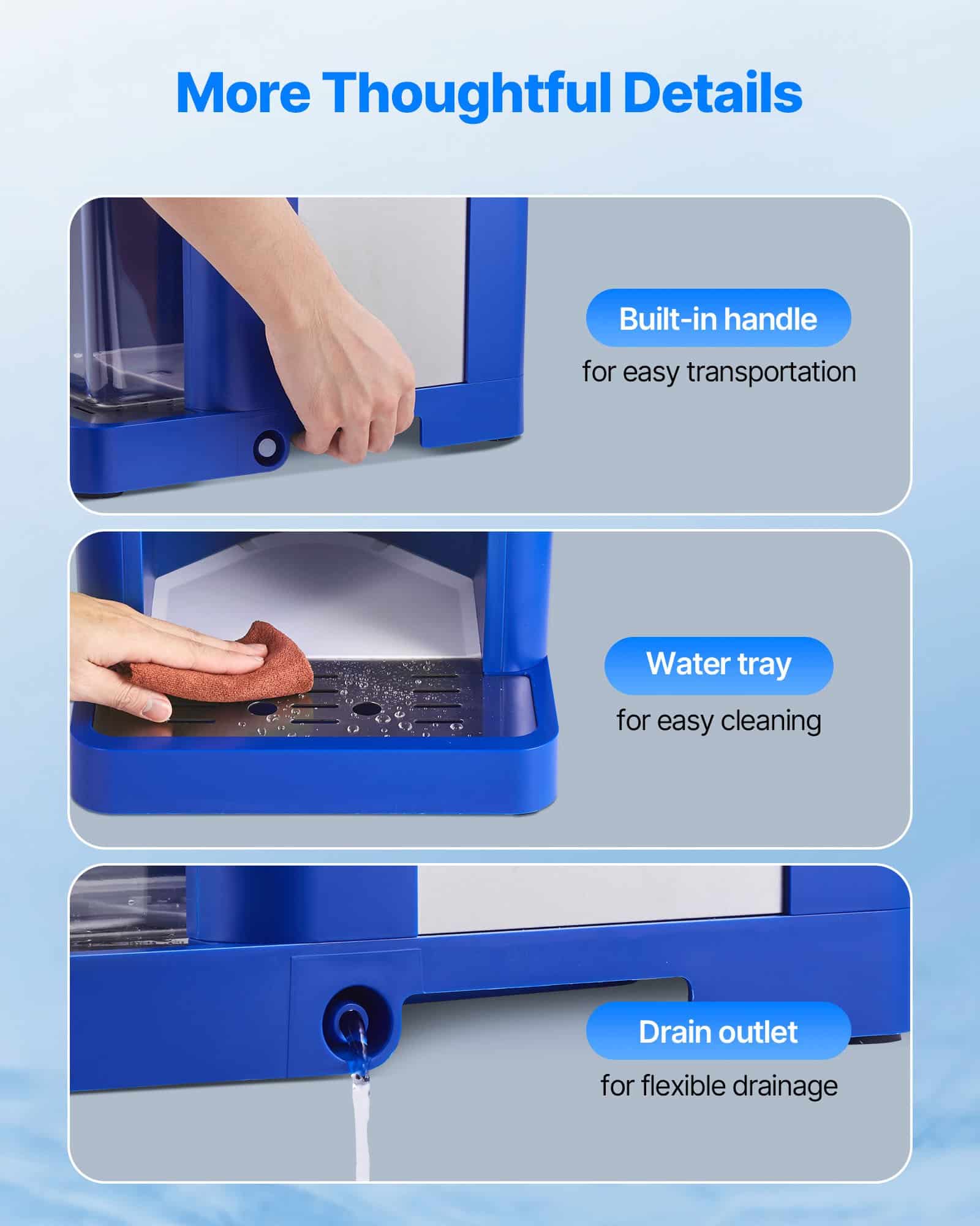 VEVOR Electric Ice Shaver Machine 1.8L, 300W, 130kg/h, Stainless Steel Blades, for Snow Cones, Desserts, Home & Commercial Use - Image 6