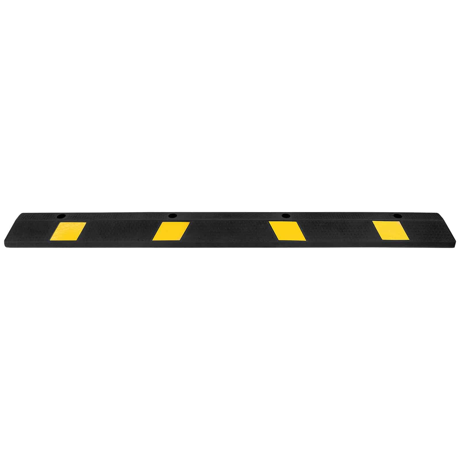 VEVOR 1840 mm Heavy-Duty Rubber Parking Stopper with Reflective Strips for Cars, Vans, Trucks, RVs – Garage Floor Curb Block - Image 10