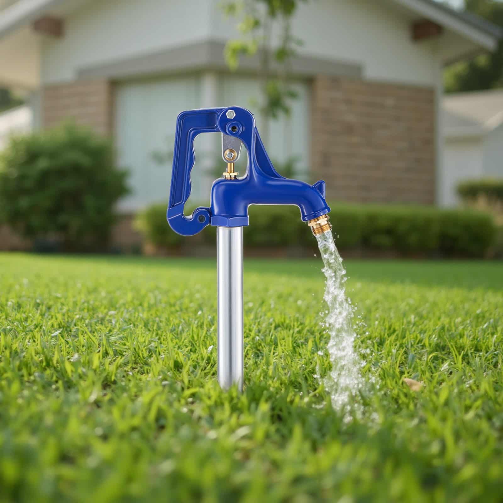VEVOR 1280mm Frost-Proof Yard Hydrant with 609.6mm Bury Depth, G 3/4" Hose Coupling, Outdoor Faucet for Garden & Farm Use - Pilt 8