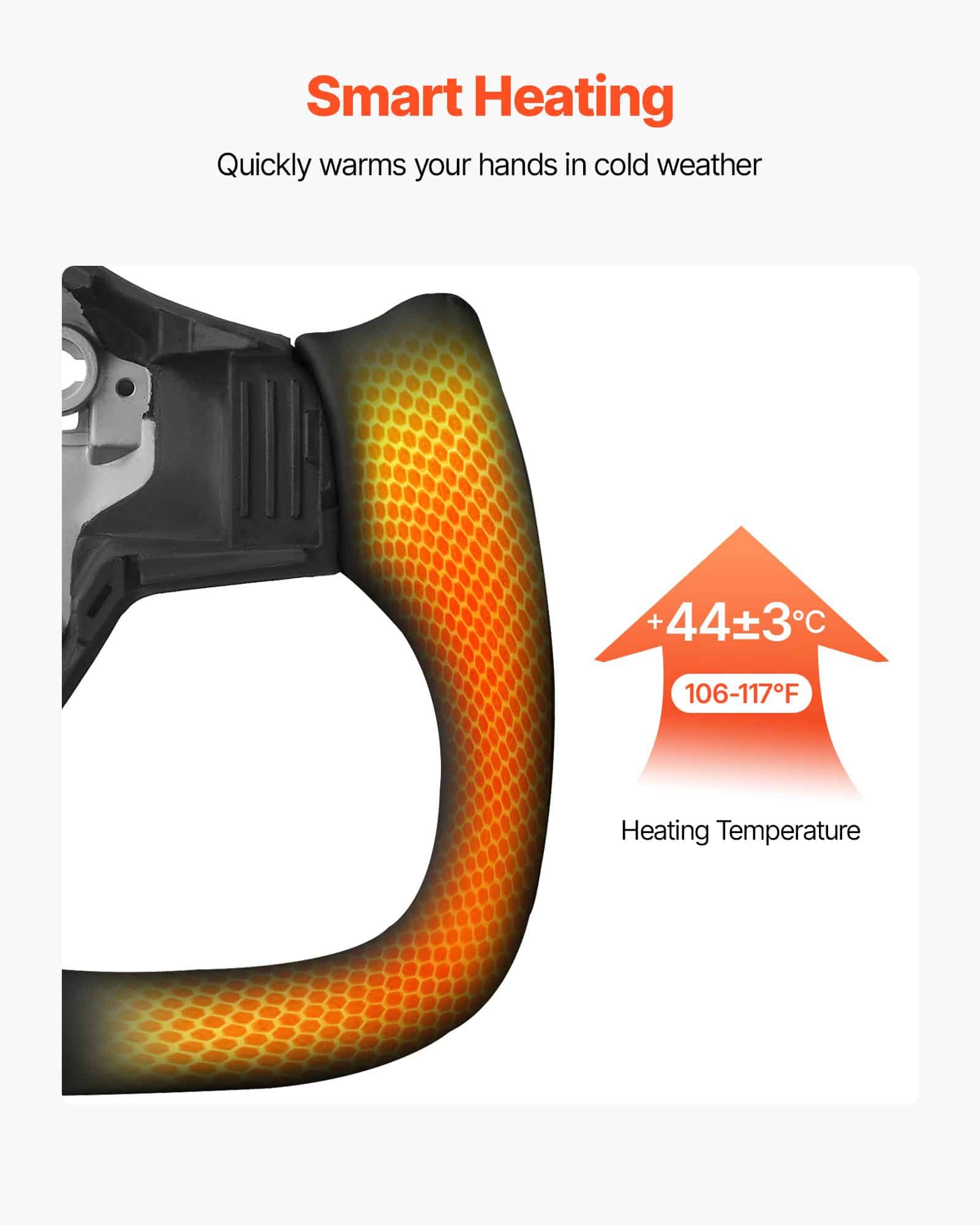 Heated Carbon Fiber Steering Wheel for Tesla Model 3 (2016–2023), D-Shape, Leather Grip, Flat-Bottom, Black - Зображення 4