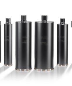 VEVOR 6-Piece Wet Diamond Core Drill Bit Set, Ø25.4–152.4mm, 356mm Depth, for Reinforced Concrete, Bricks & Masonry