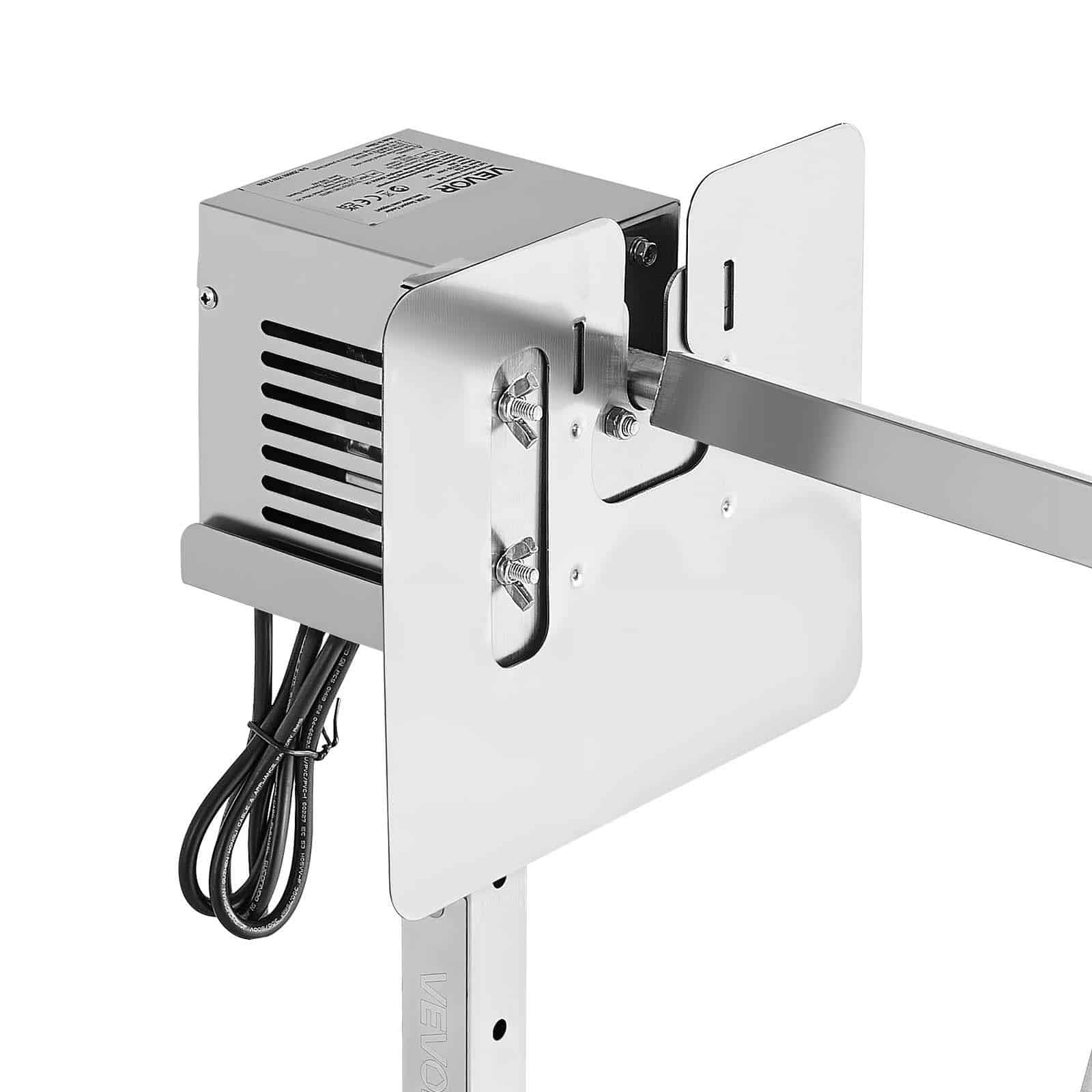 VEVOR Electric Rotisserie Grill Kit, 40 kg Load, 1321 mm Frame, 38W Motor, 8-Height Levels, Stainless Steel, for BBQ & Parties — изображение 12