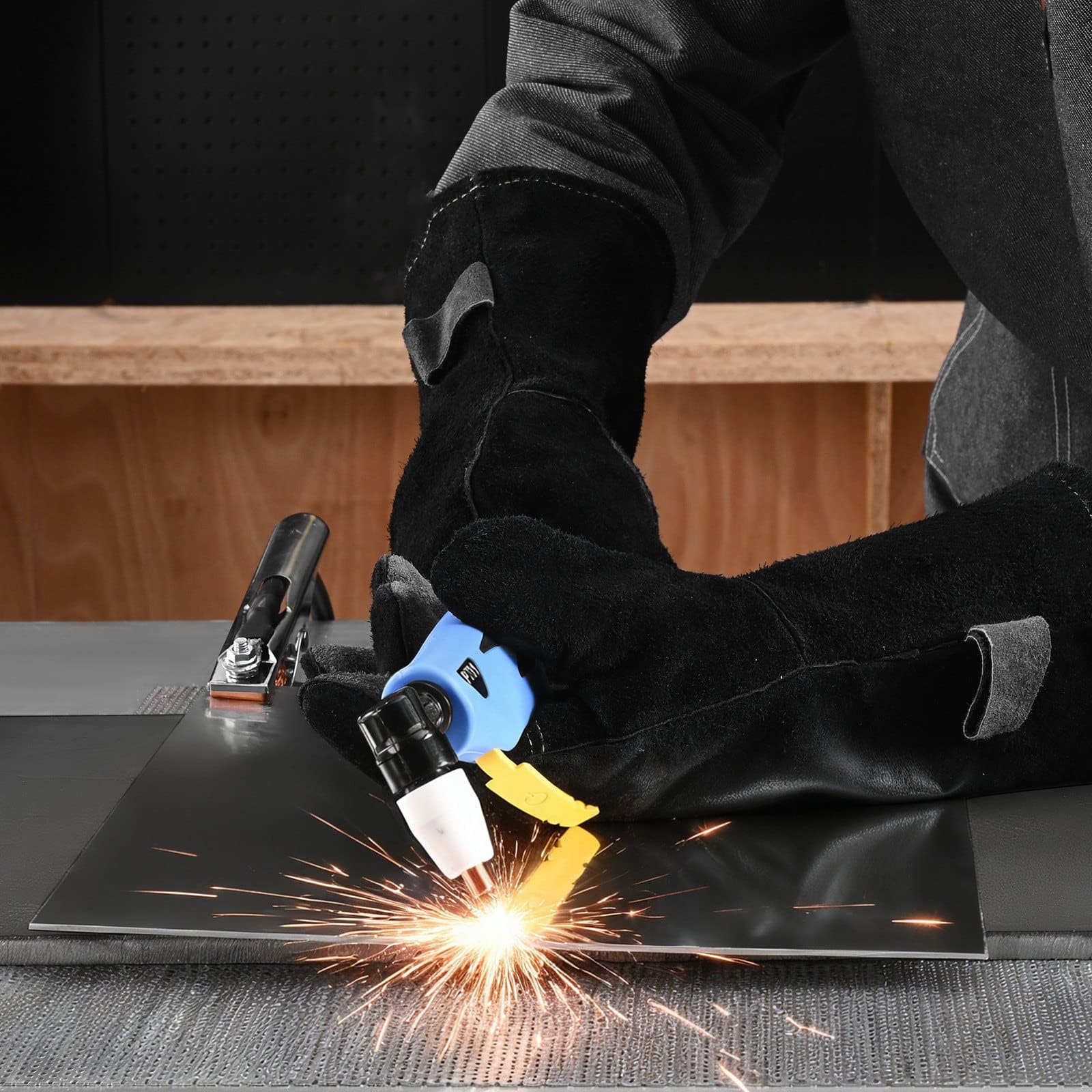 VEVOR 3-in-1 Plasma Cutter Welder Combo 220V – 50A Plasma Cutter & 200A TIG/MMA Welder with LED Display, for Metalwork — attēls 8