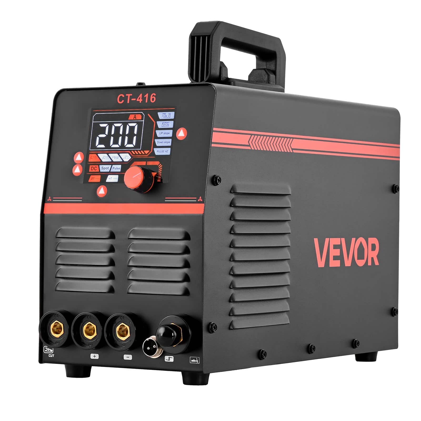 VEVOR 3-in-1 Plasma Cutter Welder Combo 220V – 50A Plasma Cutter & 200A TIG/MMA Welder with LED Display, for Metalwork — attēls 11