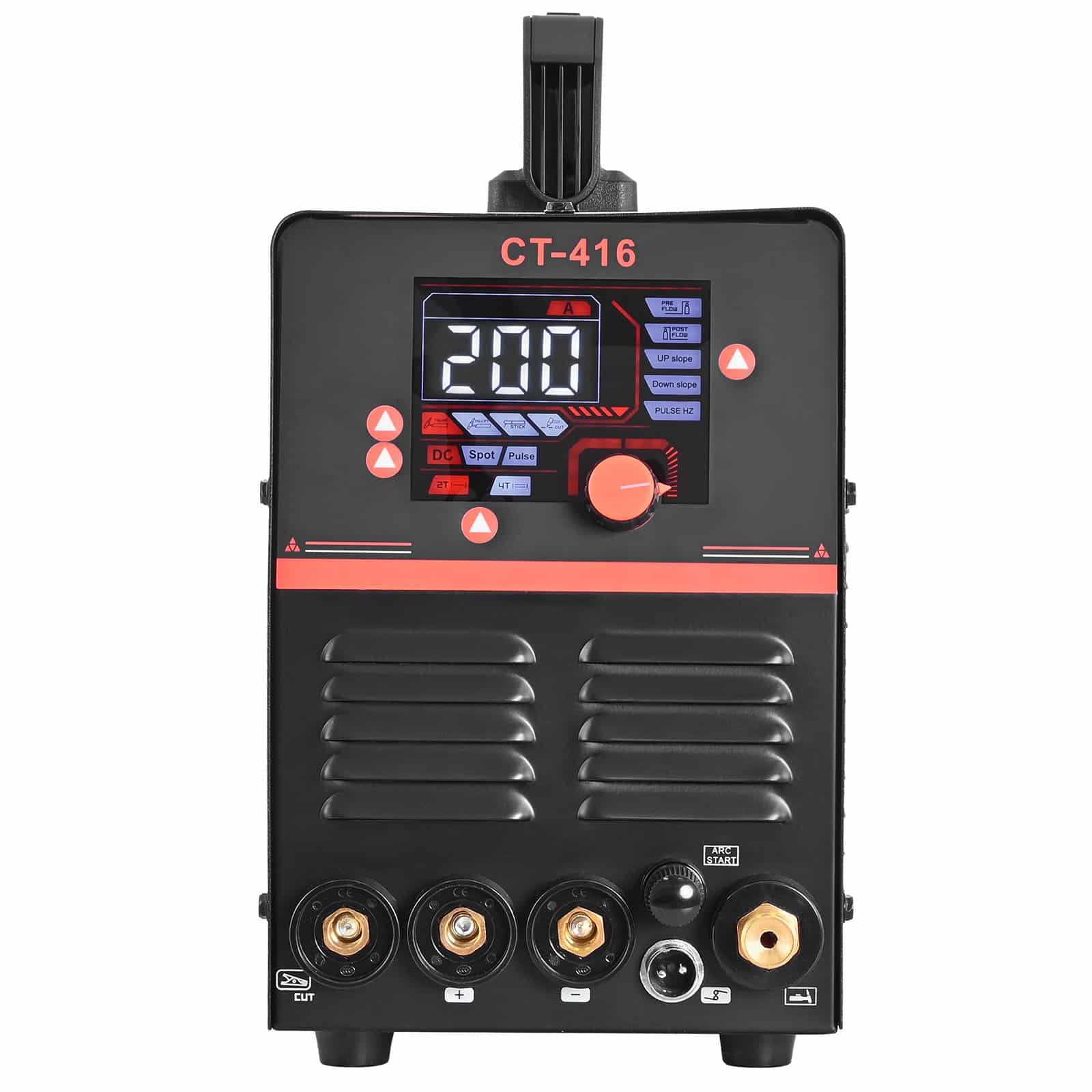 VEVOR 3-in-1 Plasma Cutter Welder Combo 220V – 50A Plasma Cutter & 200A TIG/MMA Welder with LED Display, for Metalwork — attēls 9