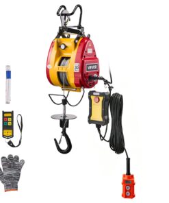 VEVOR 2-in-1 elektriline vintsi tõstuk, 300 kg kandevõime, 1500W, 30 m tõstekõrgus, 18.9 m/min, juhtmega/juhtmevaba pult, garaažile/tehasesse
