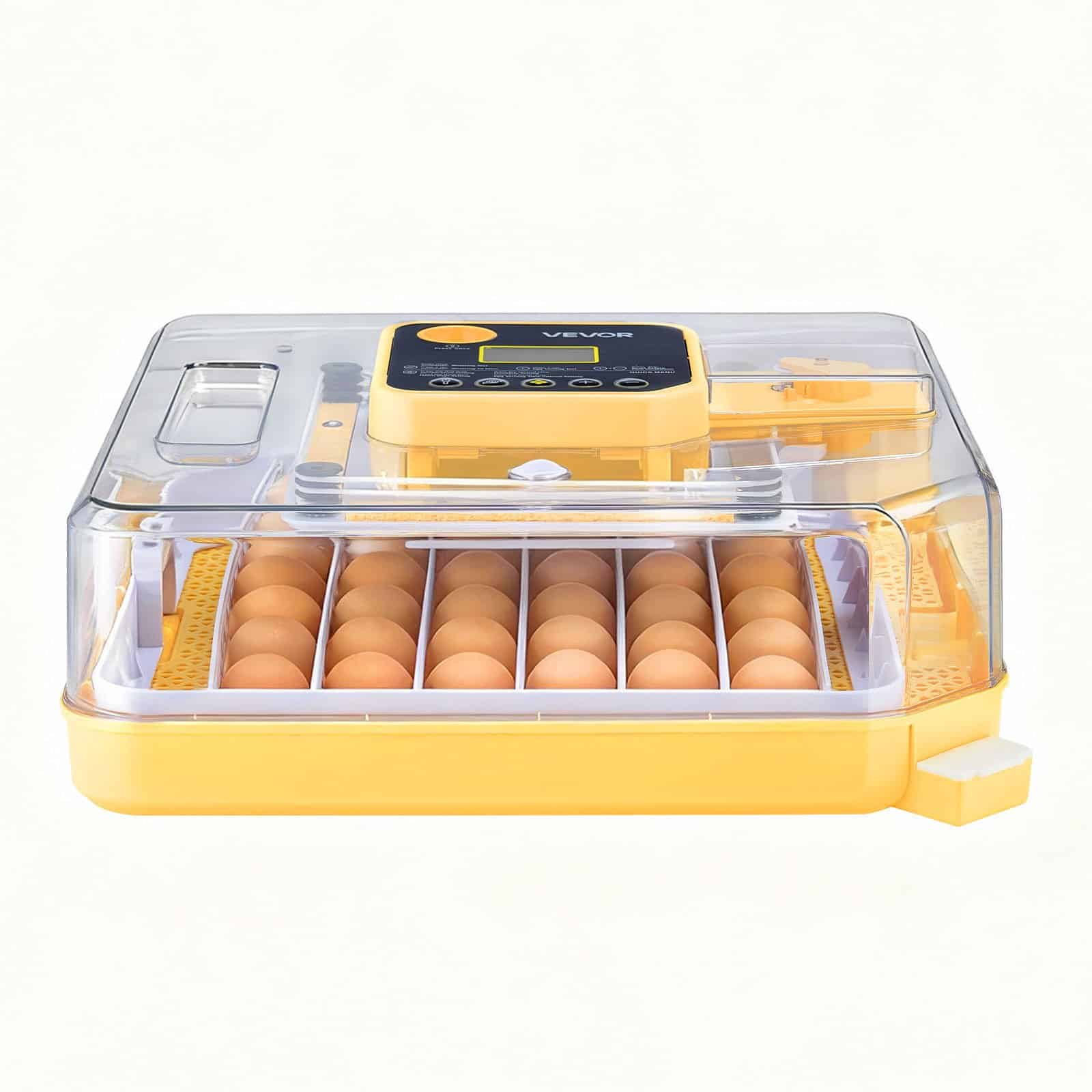 VEVOR Automatic 48 Egg Incubator with LED Candler, Auto Turning, Temp & Humidity Control, for Chicken, Duck, Goose, Quail Eggs - Image 10