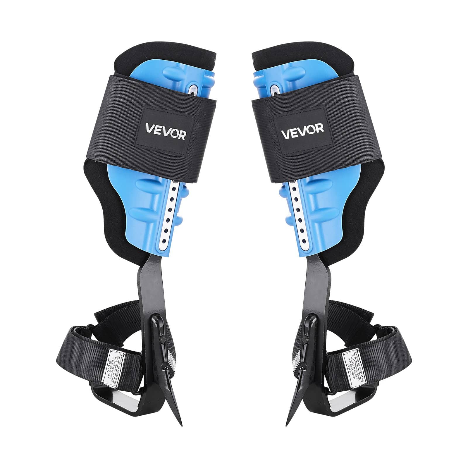 VEVOR Tree Climbing Spikes with Adjustable Height, EVA Padding, Straps, 159 kg Load, Steel Spurs for Arborists, Fruit Picking, Hunting — attēls 11