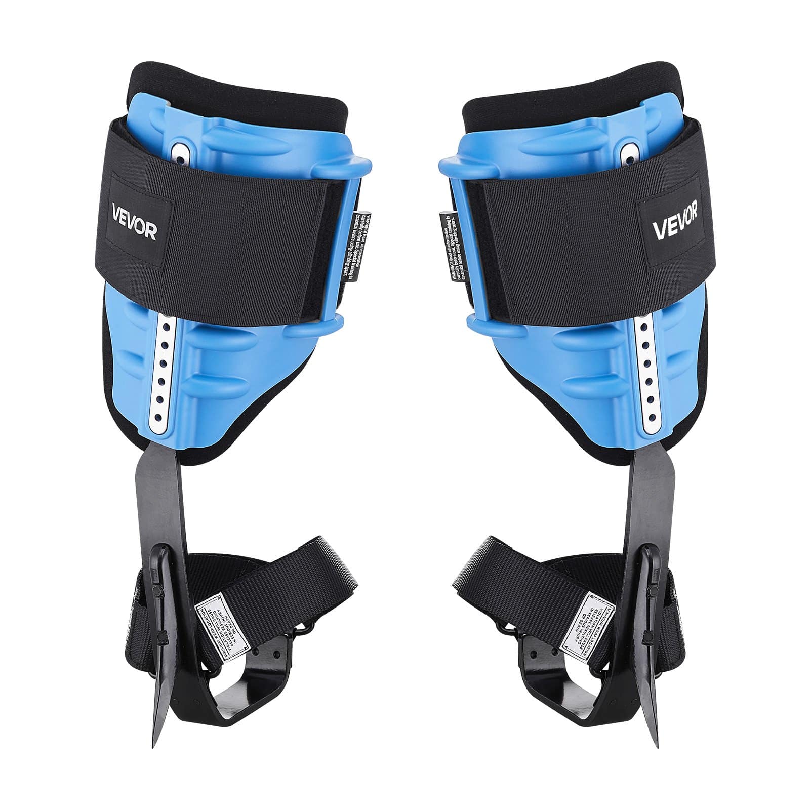 VEVOR Tree Climbing Spikes with Adjustable Height, EVA Padding, Straps, 159 kg Load, Steel Spurs for Arborists, Fruit Picking, Hunting — attēls 9