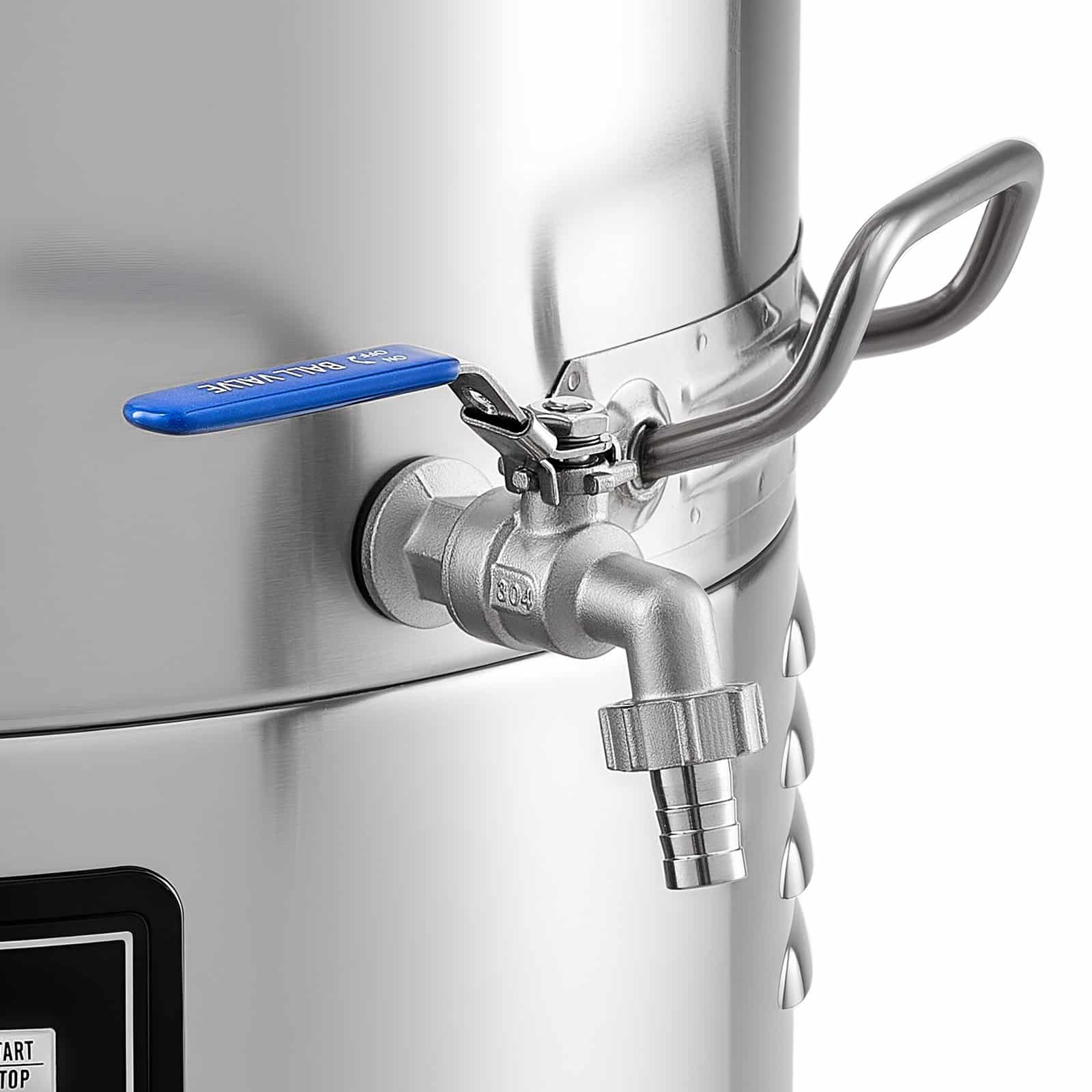VEVOR 60L Stainless Steel Conical Fermenter with Thermometer, Wheels & Cooling Coil for Beer & Wine Brewing — изображение 12