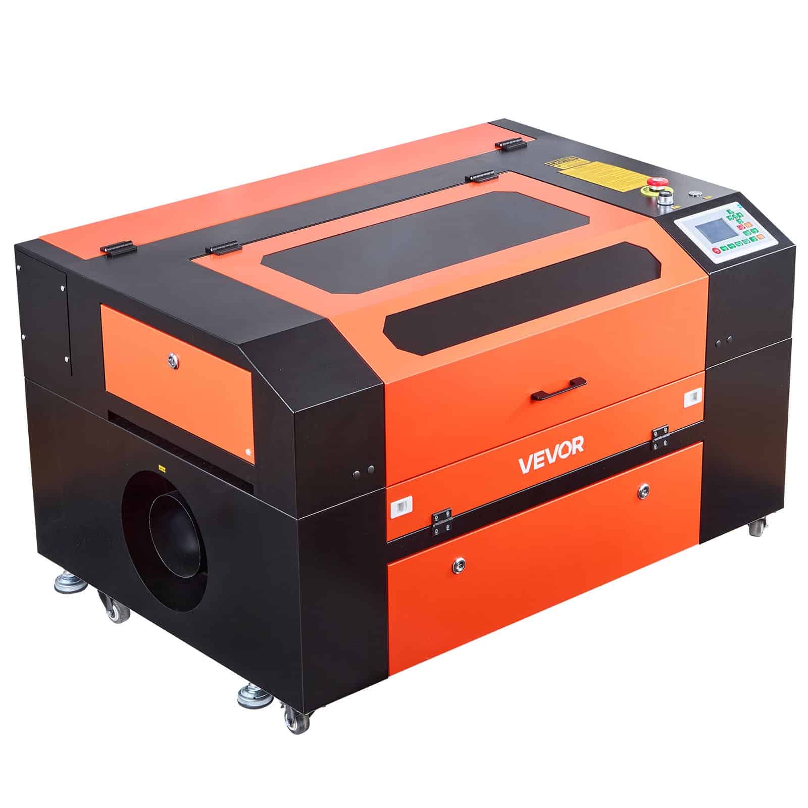 VEVOR 60W CO2 Laser Engraver Cutter, 600x400 mm, Air Assist, LightBurn Compatible, for Wood Acrylic Glass - Pilt 12