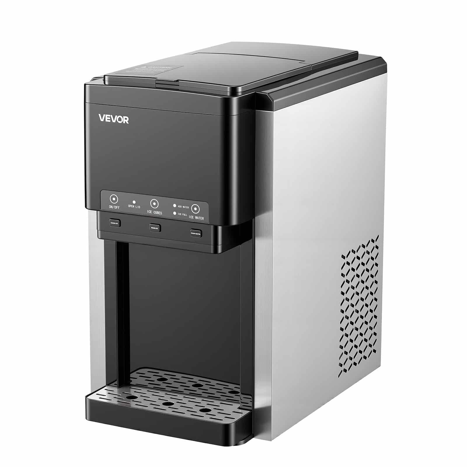 VEVOR 3-in-1 Countertop Water Dispenser with Ice Maker, 16kg/24h, 1.8kg Storage, Crushed & Bullet Ice, Cold Water, Self-Cleaning — изображение 12