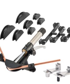 VEVOR Гідравлічний Трубогиб 6–22 мм, з 7 Алюмінієвими Штампами, для HVAC, Холодильного Обладнання, Авторемонту