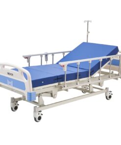 VEVOR Electric Hospital Bed with Backrest, Legrest & Height Adjustment, 250kg Load, Mattress & Locking Casters