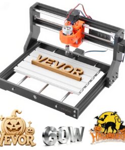 VEVOR 3018 CNC Router Machine 60W, 3-Axis Engraver with 300x180x40 mm Work Area, Offline Controller, for Wood & Acrylic