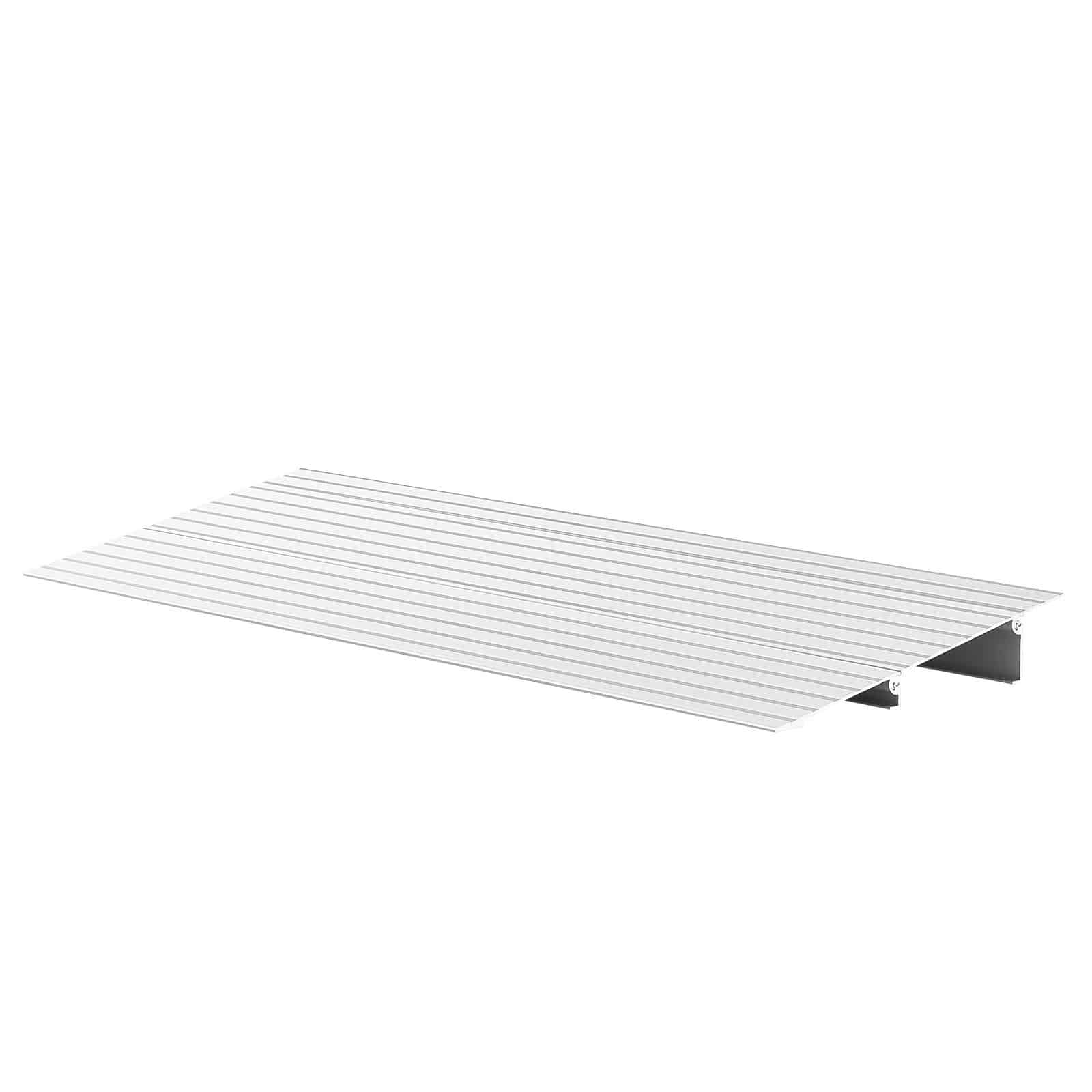 VEVOR Aluminum Threshold Ramp 59mm Rise, 363kg Load, Anti-Slip Door Ramp for Wheelchairs, Scooters, Bikes & Walkers – Indoor/Outdoor — attēls 10