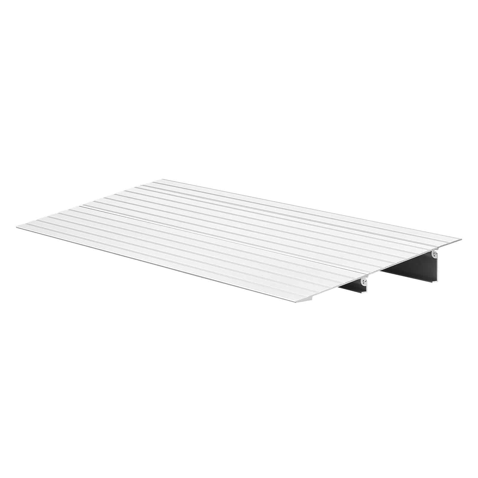 VEVOR Aluminum Threshold Ramp 59mm Rise, 363kg Load, Anti-Slip Door Ramp for Wheelchairs, Scooters, Bikes & Walkers – Indoor/Outdoor — attēls 9