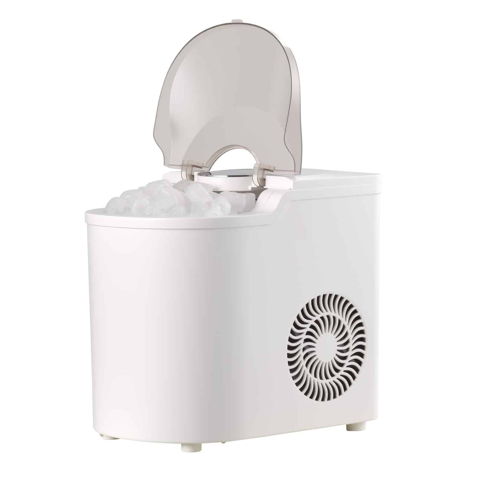 VEVOR Portable Countertop Ice Maker, 7 Bullet Cubes in 6 Mins, 11.8 kg/day, 2 Ice Sizes, Self-Cleaning, for Home & Office — изображение 11