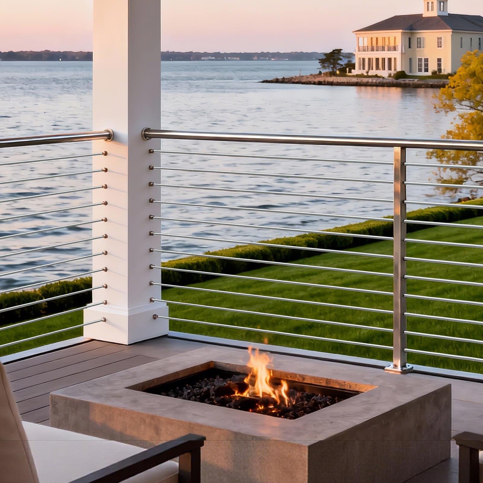 VEVOR 2 mm Stainless Steel Wire Rope Kit, 35.1 m, 2 kN Strength, 7x7 Strand, PVC Coated Cable for Railing, Trellis, Lights - Pilt 8